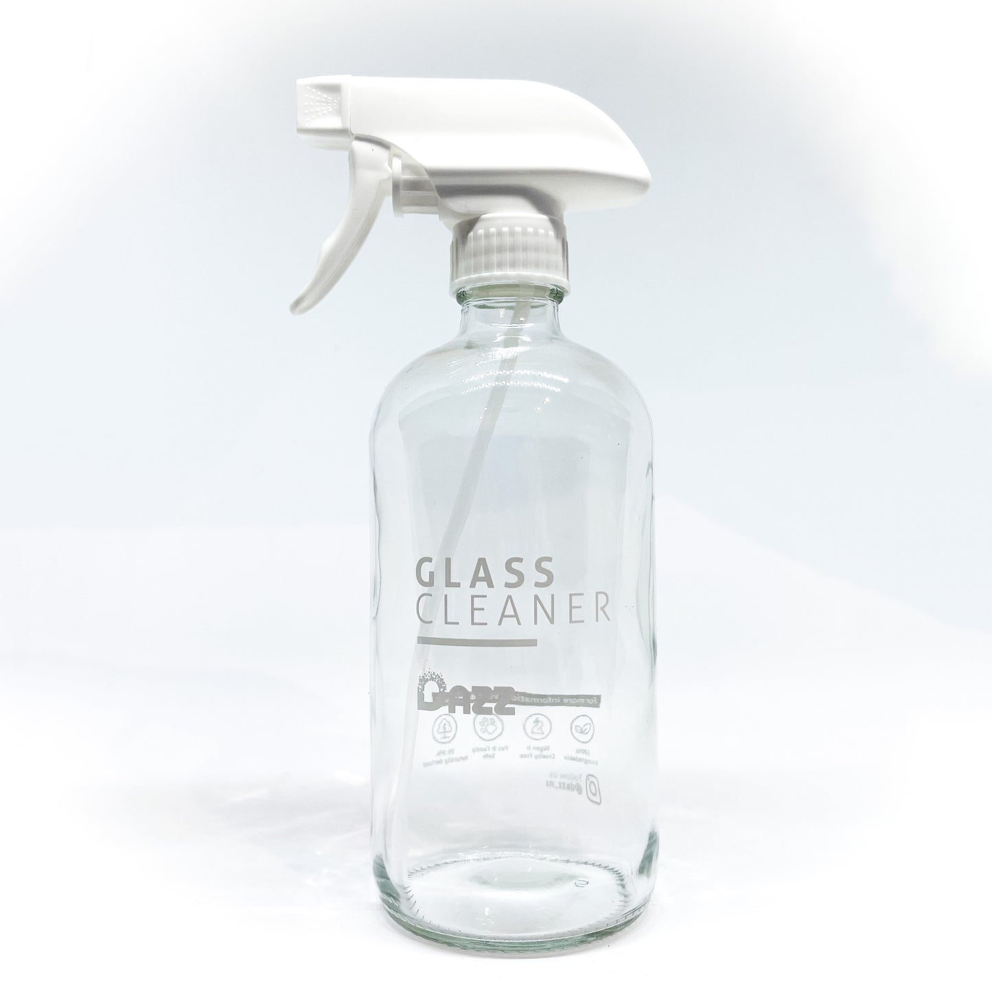 Reusable Glass Bottle with Trigger Sprayer