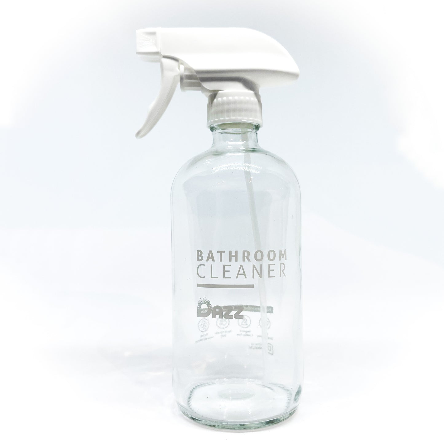 Reusable Glass Bottle with Trigger Sprayer